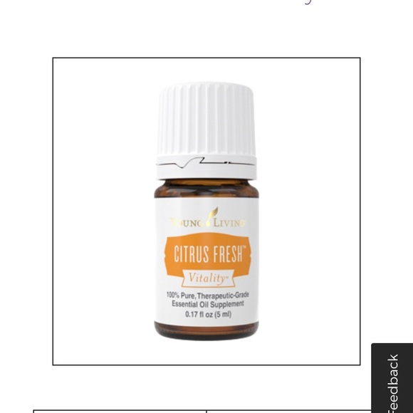 Young living • citrus fresh essential oil